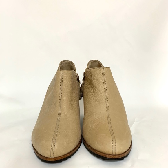 Comfy Tan leather wedges - Picture 2 of 6